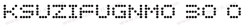 KSUZIFUGNM0 30 00字体转换